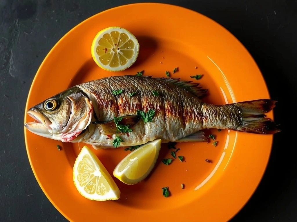 Coastal dinner plating